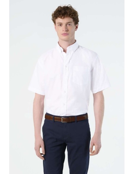 SOL-16010-Mens Oxford-Shirt Brisbane Short Sleeve 2